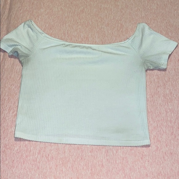 White off the shoulder top - Picture 1 of 1